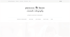 Desktop Screenshot of princessbridevideo.com